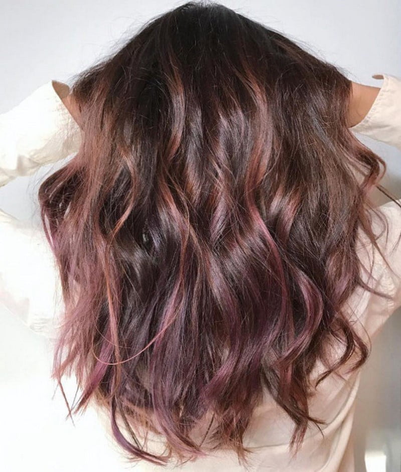 шоколадная лилия цвет волос