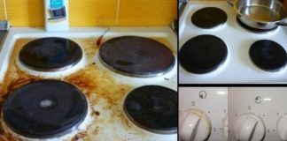 как помыть плиту