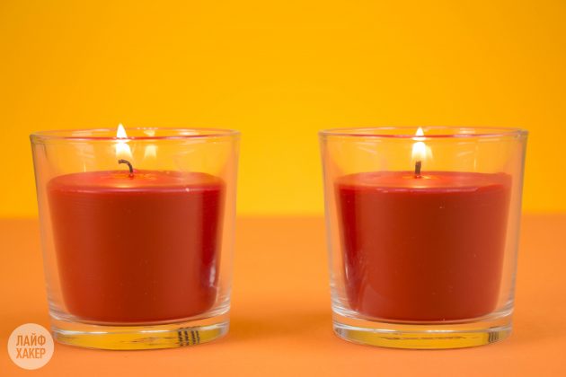 жечь свечи: горение