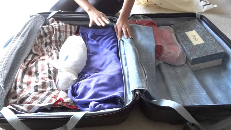 как упаковать чемодан