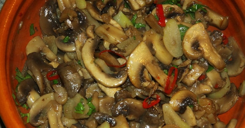 как приготоить вкусные жареные грибы