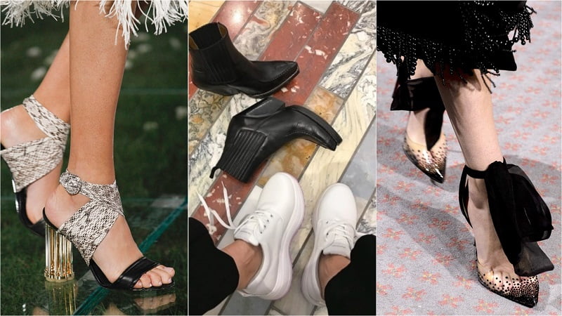 модная обувь 2018