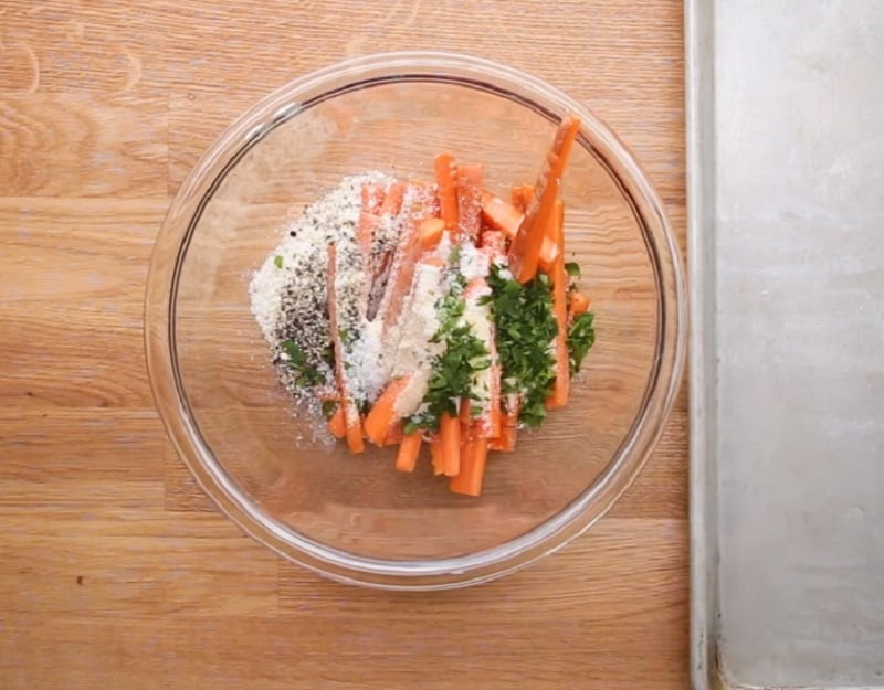 морковные палочки с сыром рецепт