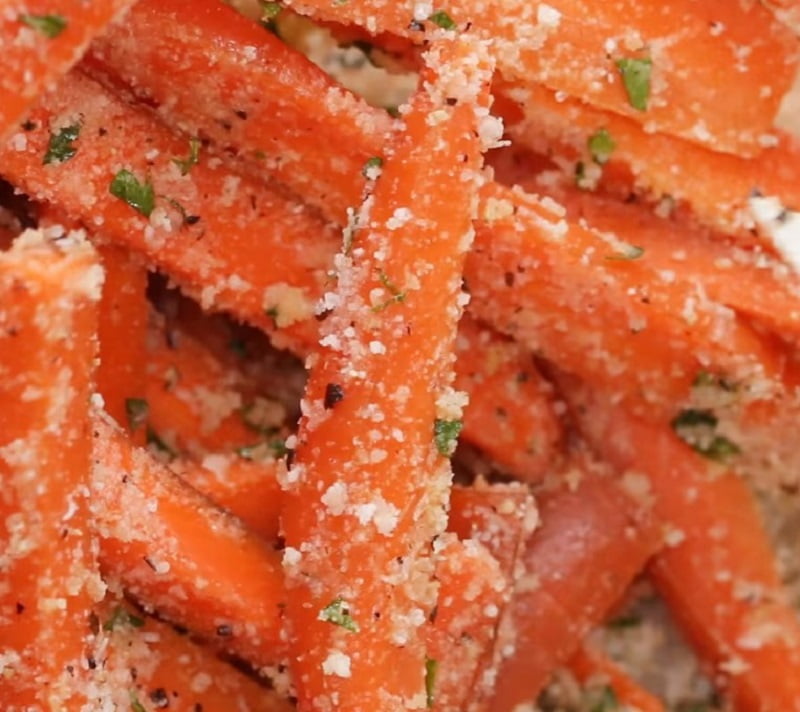 морковные палочки в духовке