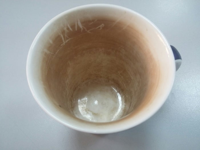 налет на чашке от чая