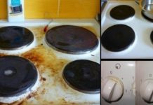 как помыть плиту