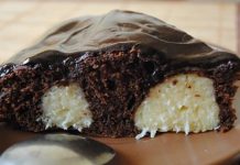 Творожно-шоколадный пирог